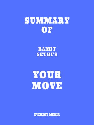 cover image of Summary of Ramit Sethi's Your Move